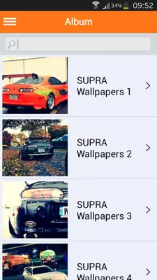 Supra Wallpapers android App screenshot 3